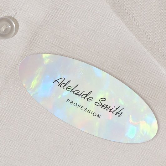 optische fotoachtergrond naamplaatje