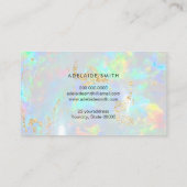 optische fotoachtergrond visitekaartje (Achterkant)