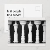 OPTISCHE ILLUSIE #101 BRIEFKAART (Voorkant / Achterkant)