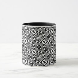 Optische Illusie 11 Abstract Ontwerp Mok