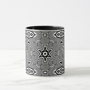 Optische Illusie 12 Abstract Design Mok