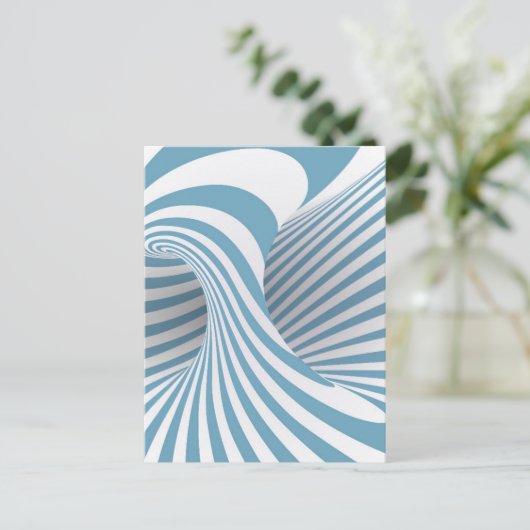 Optische illusie 3 briefkaart (Staand voorkant)