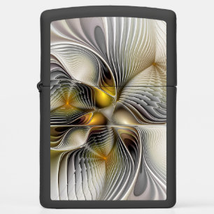 Optische illusie Abstracte 3D fractal met diepte