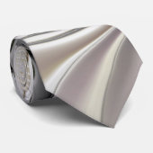 Optische illusie Abstracte 3D fractal met diepte Stropdas (Opgerold)