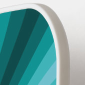 Optische Illusie Aqua Pickleball Paddle (Links Detail)