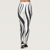 Optische illusie avy gestreepte Leggings (Achterkant)