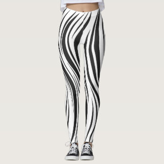 Optische illusie avy gestreepte Leggings