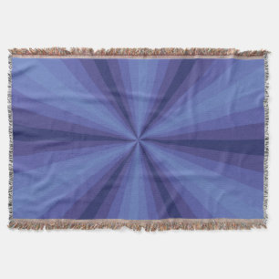 Optische Illusie Blauwe Worpdeken Deken