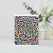 OPTISCHE ILLUSIE BRIEFKAART (Staand voorkant)