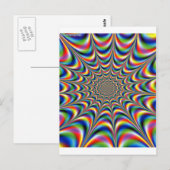 OPTISCHE ILLUSIE BRIEFKAART (Voorkant / Achterkant)