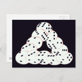 optische illusie briefkaart (Voorkant / Achterkant)