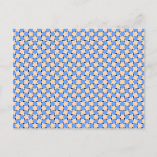 optische illusie - buigpatroon briefkaart