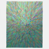 Optische illusie fleece deken (Voorkant)