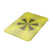 Optische illusie Geel Bath Mat (Gekanteld)