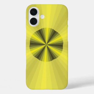 Optische illusie Geel Hoesje-Mate Hoesje