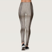 optische illusie geometrische kunstbuizen leggings (Achterkant)