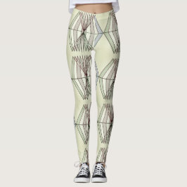 optische illusie geometrische kunstbuizen leggings