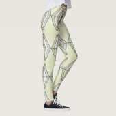 optische illusie geometrische kunstbuizen leggings (Rechts)