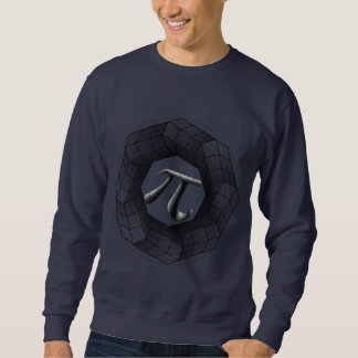 Optische Illusie Geometrische Pi Symbool π Sweatsh Trui