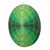 Optische Illusie Groene Dart Board Dartbord (Voorkant Rechts)
