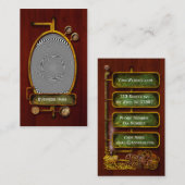 Optische illusie - Hypnose gemakkelijk Visitekaartje (Voorkant / Achterkant)