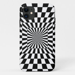 Optische illusie I-telefoonbehuizing (5/5 seconden iPhone 11 Hoesje