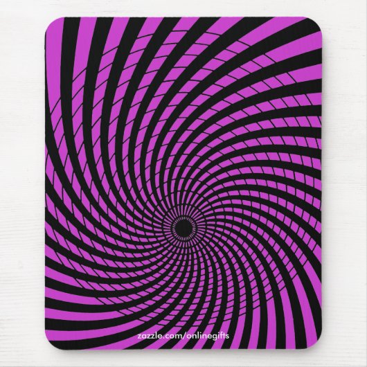 OPTISCHE ILLUSIE Mousepad Muismat (Voorkant)
