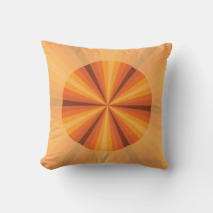 Optische Illusie Oranje kussen