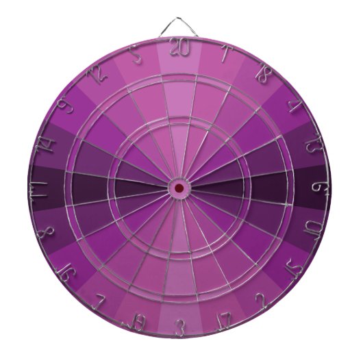 Optische Illusie Paarse Dart Board Dartbord (Voorkant)