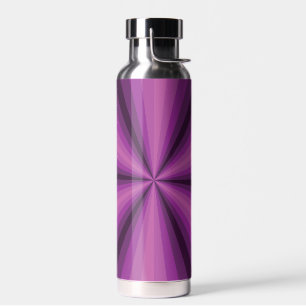 Optische illusie Paarse Waterfles
