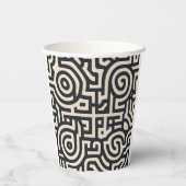 Optische illusie papieren bekers (Achterkant)