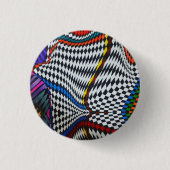 Optische illusie-pen ronde button 3,2 cm (Voorkant)