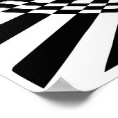 Optische illusie poster (Hoek)