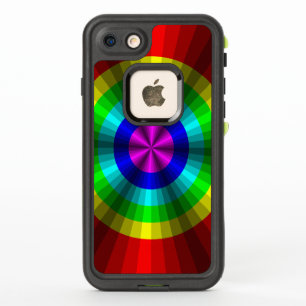 Optische Illusie Regenboog Lifeproof Hoesje
