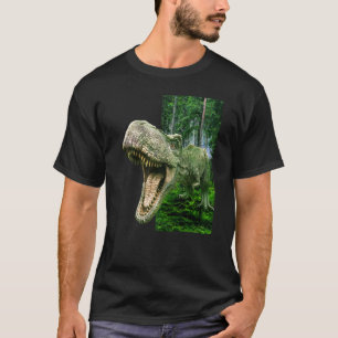 Optische Illusie Rex Dinosaurus Voor Jongens Manne T-shirt