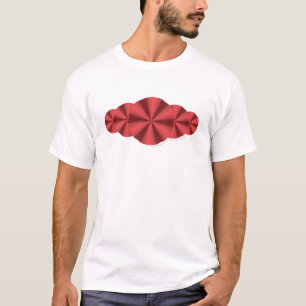 Optische illusie Rood Kind en donkerrood Baby Shir T-shirt
