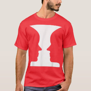 Optische illusie Wetenschap Abstract gezichtsveld T-shirt