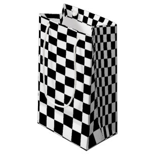 Optische Illusie Zwart en Wit Dammen Klein Cadeauzakje