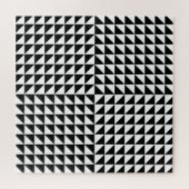 optische illusie zwart legpuzzel (Horizontaal)