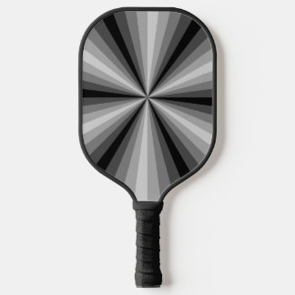 Optische Illusie Zwart Pickleball Paddle