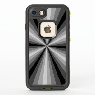 Optische Illusie Zwarte Lifeproof Hoes