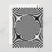 Optische illusies briefkaart (Voorkant / Achterkant)