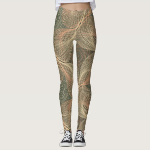 Optische illusies: geometrische intriges leggings