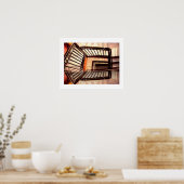 Optische illusietrappen poster (Keuken)