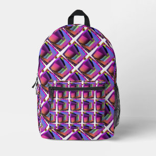 Optische lenzen reizen Laptop School Bedrukte Rugzak