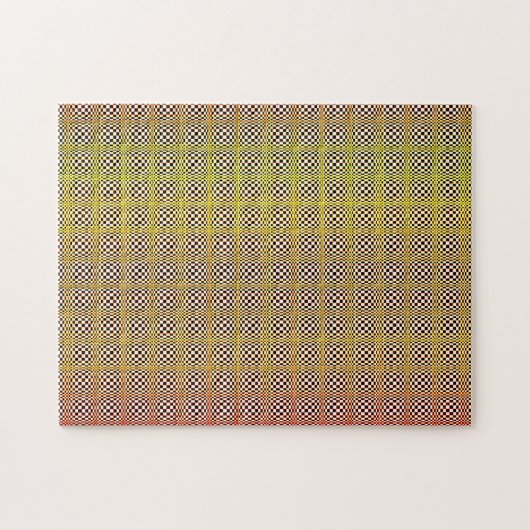 Optische lichtkleuren legpuzzel (Horizontaal)