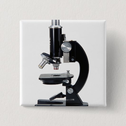Optische microscoop 2 vierkante button 5,1 cm (Voorkant)