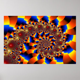 Optische verlichting 1 poster