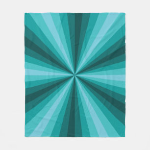 Optische verlichting Aqua Fleece Blanket Deken