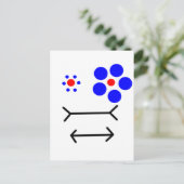 Optische verlichting briefkaart (Staand voorkant)